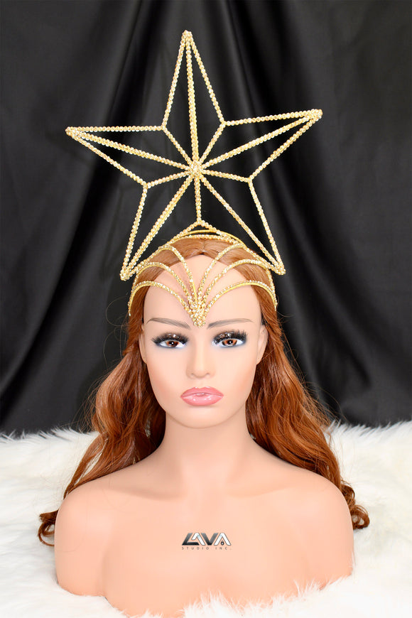 Golden Stars Headpiece