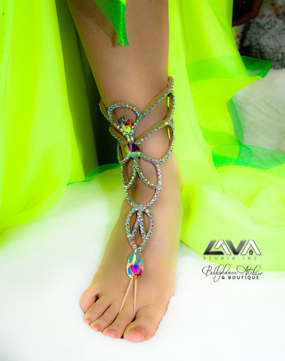 Crystal Foot Jewelry (S)